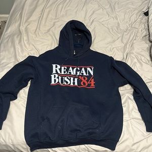 Reagan Bush’84 Hoodie Men’s Medium